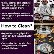 Stainless Steel Storage-Box with See Through Lid – Storage Container