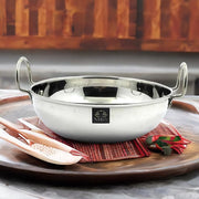 Stainless Steel Induction-base Kadhai/Wok