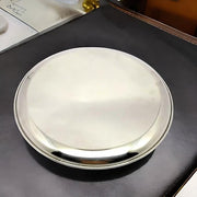Stainless Steel Plates Set – Kitchen Utensil