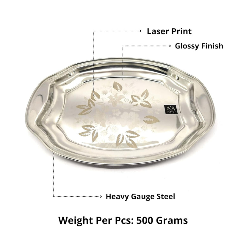 Designer Stainless Steel Serving Tray – Serving Tray