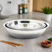 Stainless Steel Strainer/Rice/Chawal Chalni – Kitchen Utensil