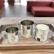 Stainless Steel Laser Printed Mug with Glossy Finish – Kitchen Utensil