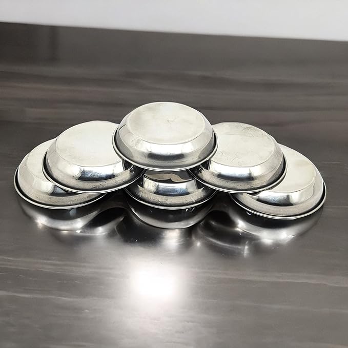 Stainless Steel Sweet Dish Katori Set – Serving Bowl