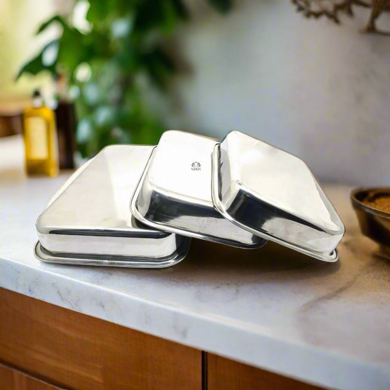 Stainless Steel Storing & Serving Tray – Serving Tray