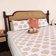 local-kala-peacock-green-cotton-bedsheet-108x108