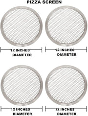 Pizza Screens: Aluminium (4-Pack) – Kitchenware