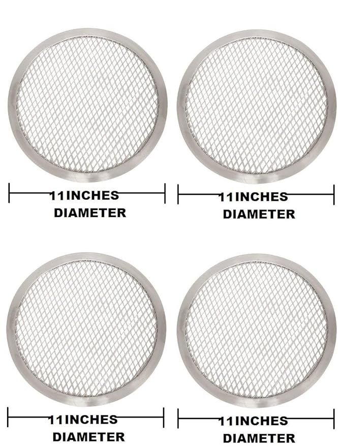 Pizza Screens: Aluminium (4-Pack) – Kitchenware