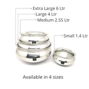 Aluminum Handi with Lid – Cooking Handi