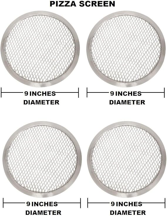 Pizza Screens: Aluminium (4-Pack) – Kitchenware