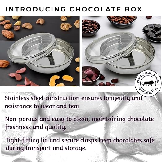 Stainless Steel Storage-Box with See Through Lid – Storage Container