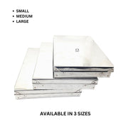 Stainless Steel Storage Box & Tray Set – Storage Container