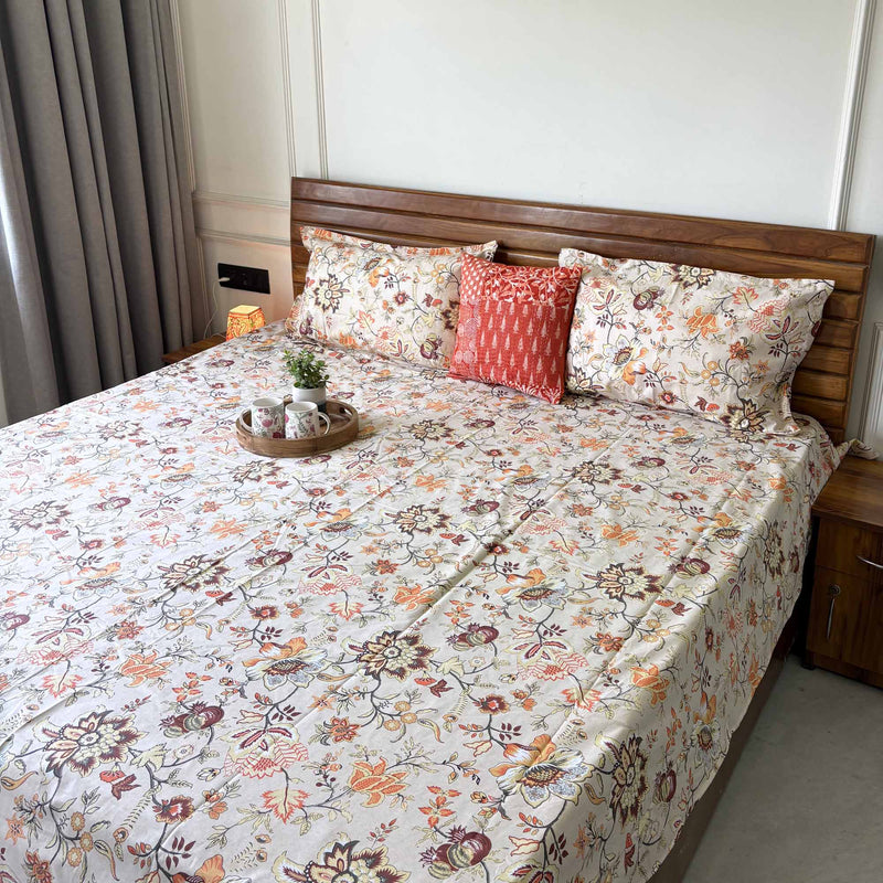 local-kala-anokhi-prints-baige-flat-i-fitted-bedsheet-108x108-inches