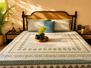 local-kala-b-08-white-flat-i-fitted-bedsheet-108x108-inches