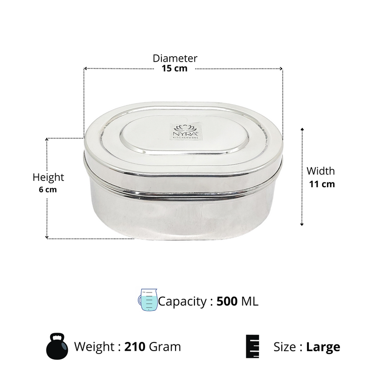 Stainless Steel Food Storage Container – Storage Container
