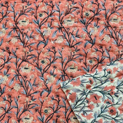 aenak-peach-blue-garden-handblock-printed-reversible-mulmul-cotton-quilt