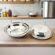 Stainless Steel Strainer/Rice/Chawal Chalni – Kitchen Utensil