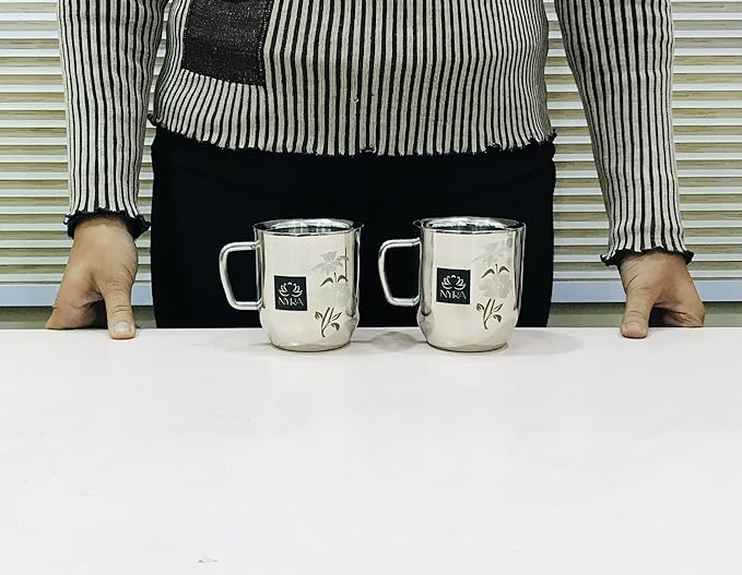 Stainless Steel Glossy Finish Cups  – Kitchen Utensil