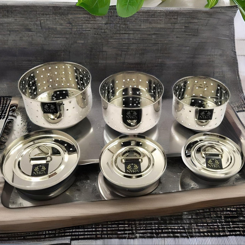 Stainless Steel Glossy-Finish Round Cheese/Paneer Maker – Kitchen Utensil