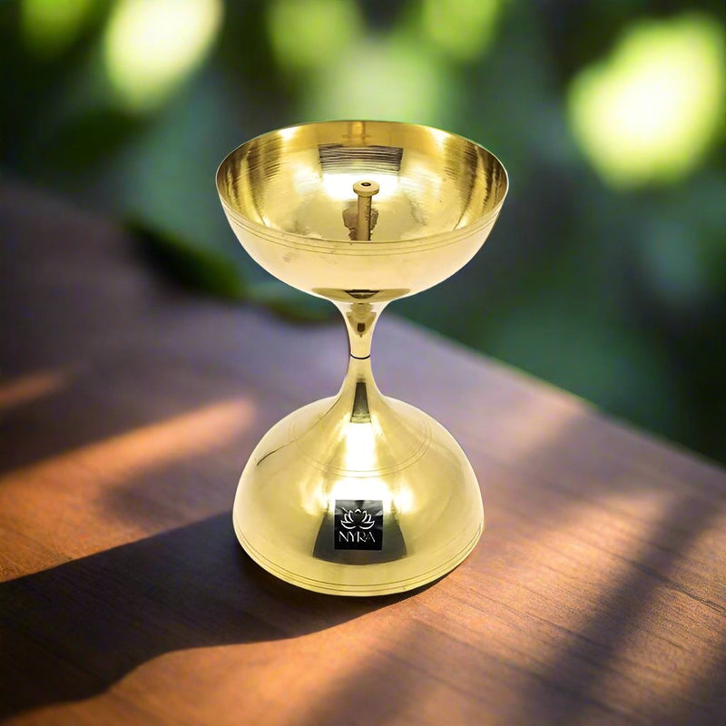 Pure Brass/Peetal Akhand Jyoti Diya – Kitchen Utensil