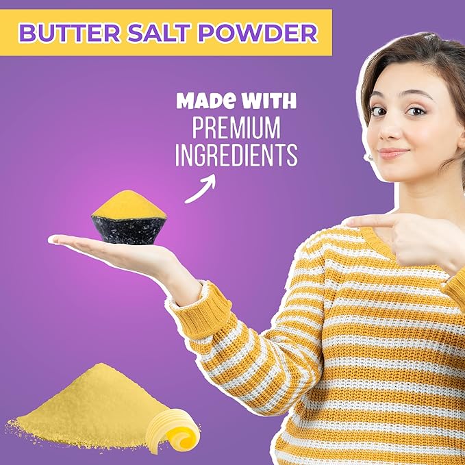 Butter Popcorn Seasoning Salt – 2.2 lb (1 kg)
