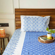 local-kala-basant-blue-single-bed-bedsheet-60x90-inches