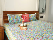 local-kala-haryali-handblock-bedsheet-100x108-inches