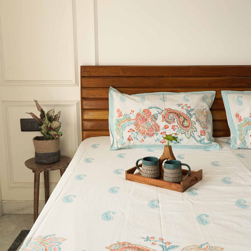 local-kala-jaal-blue-bedsheet-120x120-inches