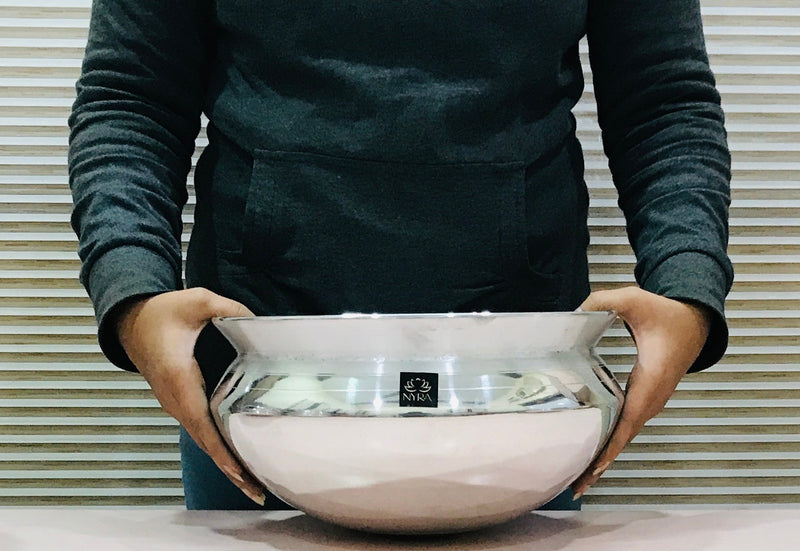 Aluminum Handi with Lid – Cooking Handi