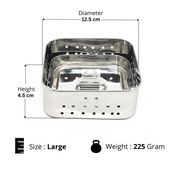 Premium Stainless Steel-square Paneer Maker  – Press Mould
