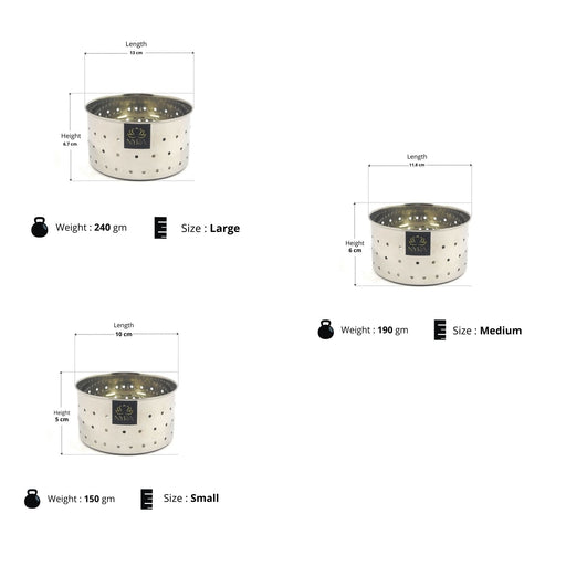 Stainless Steel Round Paneer Mould & Press Set  – Kitchen Utensil