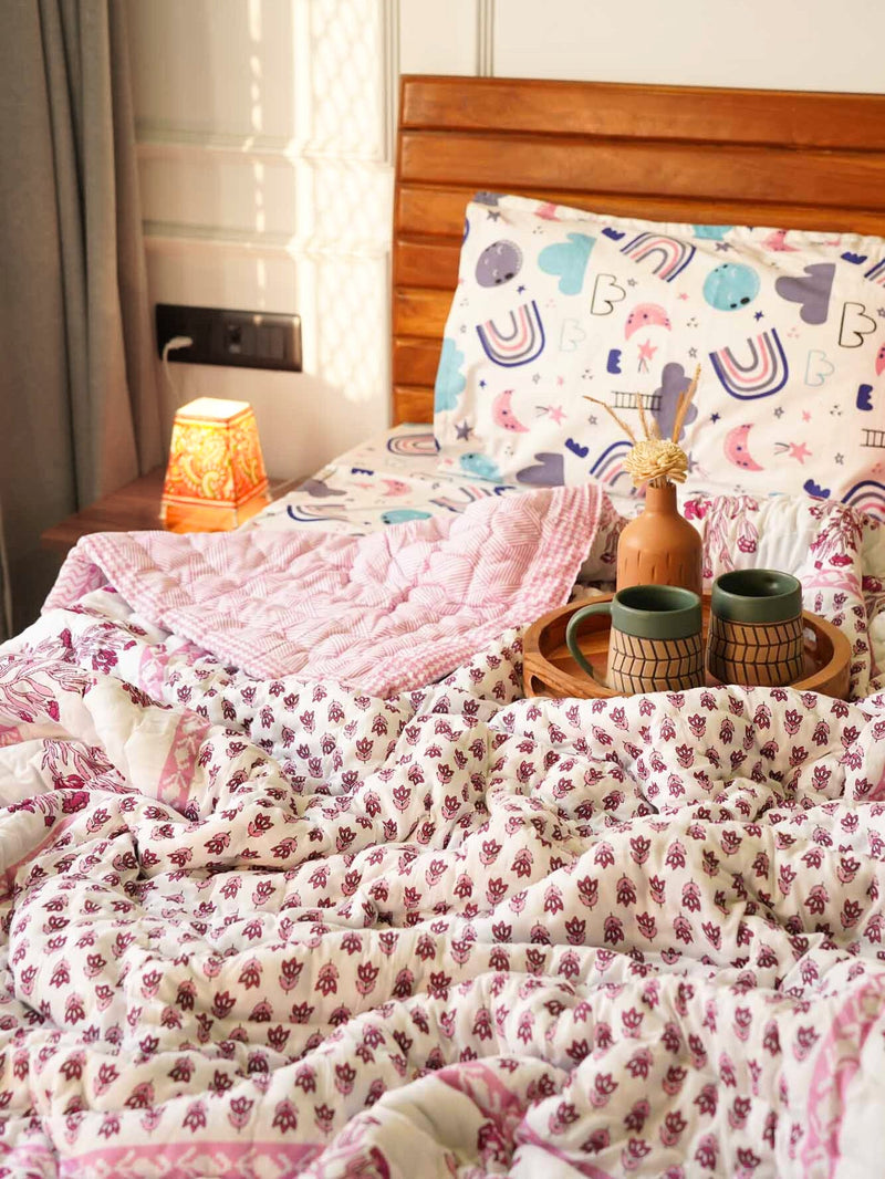 local-kala-orchid-pink-single-bed-razai-comforter-1