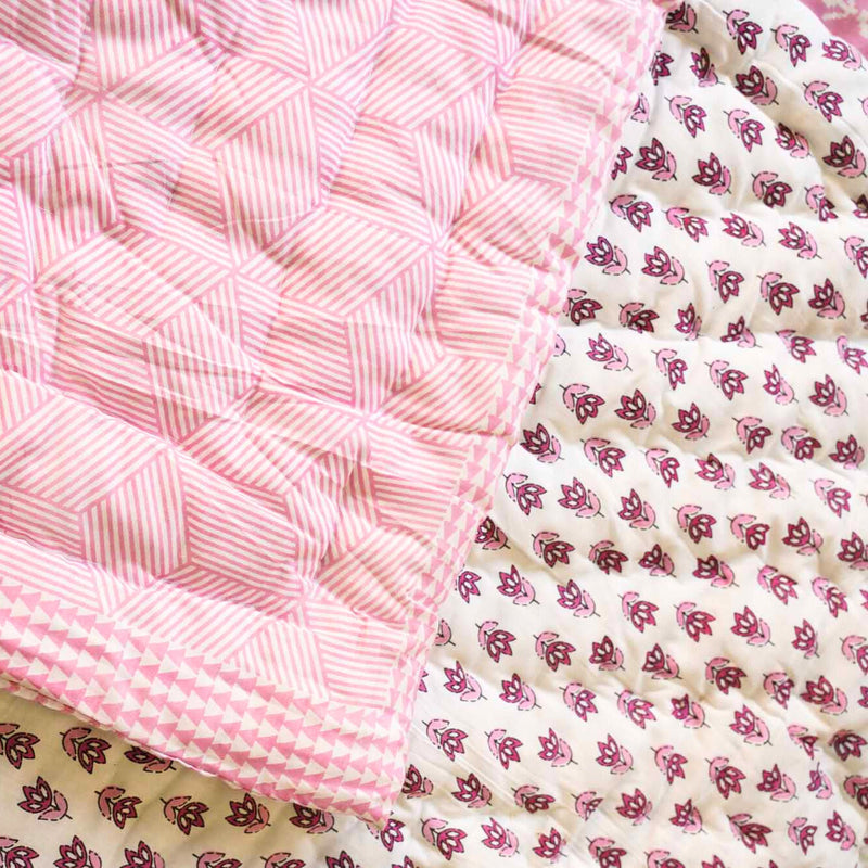 local-kala-orchid-pink-single-bed-razai-comforter-1