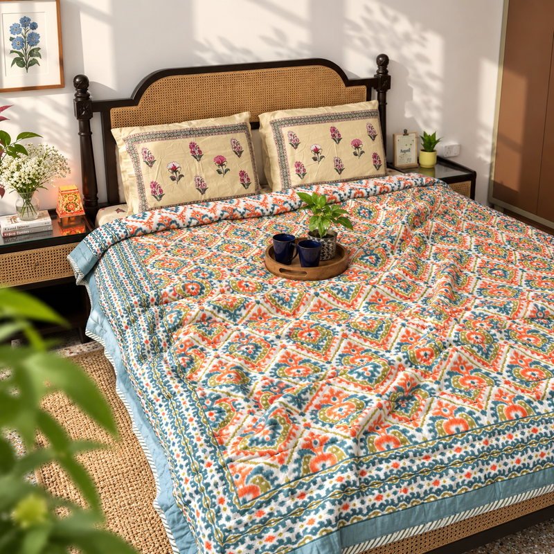 local-kala-orchid-pink-single-bed-double-bed-razai-comforter-copy