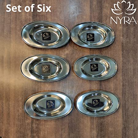 Stainless Steel Serving Plate Set – Kitchen Utensil