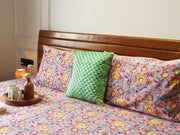 local-kala-gulabi-jaal-handblock-bedsheet-100x108-inches