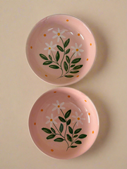 Nurture India Parijat Postcard Ceramic Bowl Single