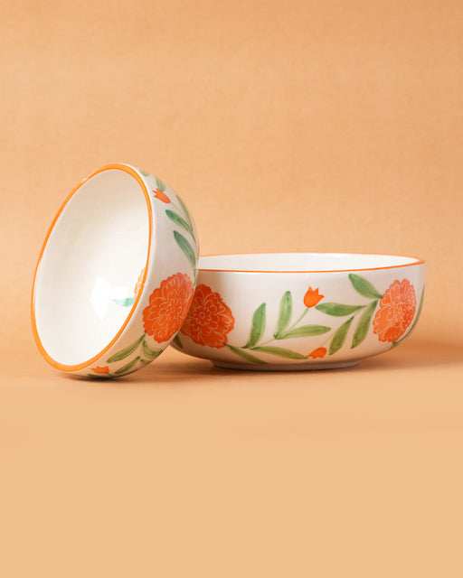 Nurture India Marigold Ceramic Large Small