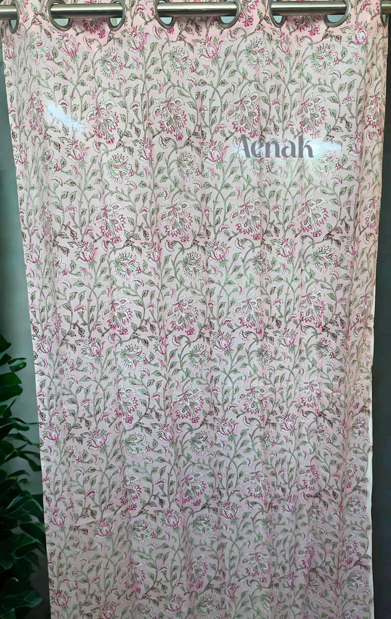 aenak-pink-green-hibiscus-eyelet-handblock-curtains-copy