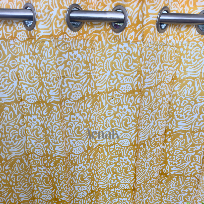 aenak-yellow-blue-leaf-eyelet-handblock-curtains-copy