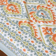 local-kala-ikkat-orange-big-flat-i-fitted-bedsheet-108x108-inches