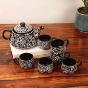 local-kala-alive-tea-set-black-beauty-set-of-7