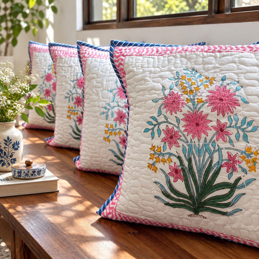 local-kala-cushion-cover-set-of-5-quilted-handblock-cushion-cover