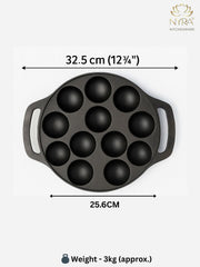 Traditional Cast Iron Appam Pan – Kitchenware