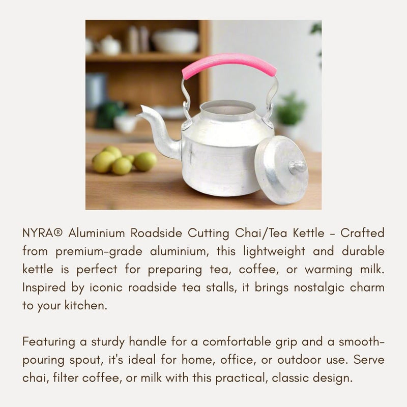 Classic Aluminium Chai Kettle – Tea Kettle