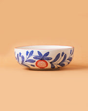 Nurture India Pomegranate Ceramic Serving Bowl Large