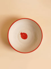 Nurture India Pomegranate Ceramic Serving Bowl Large