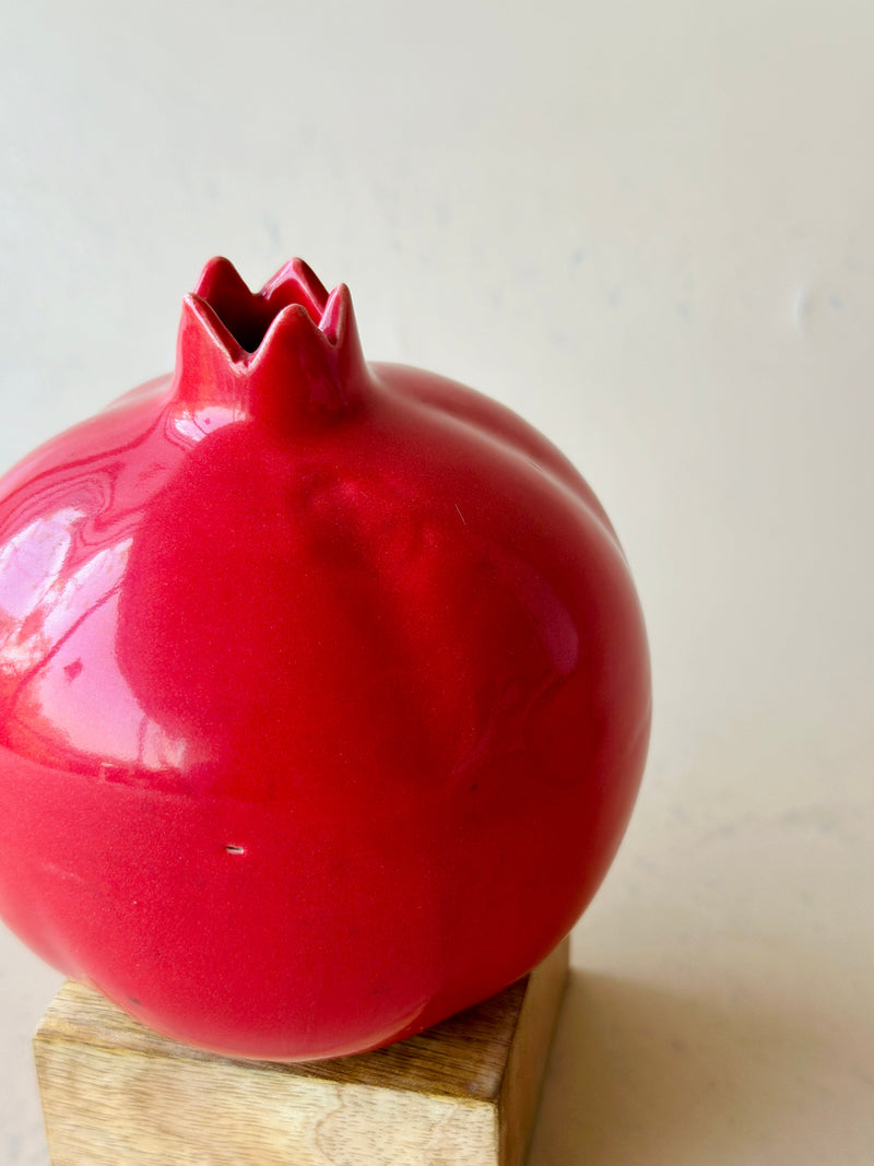 Nurture India Pomegranate Inspired Ceramic Vase