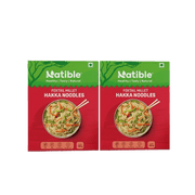Natible Foxtail Millet Hakka Noodles Variety Pack – Millet Based Instant Noodles (6.35 oz)