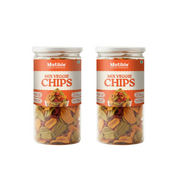 Natible Mix Veggie Chips Variety Pack – Crunchy Savory Snack (4.94 oz)