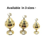 Pure Brass/Peetal Swastik Diya for Puja – Kitchen Utensil